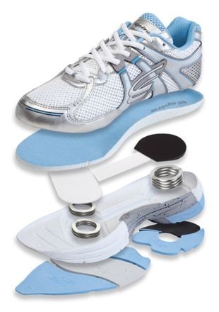 Spira Genesis X running shoes for women - cutout