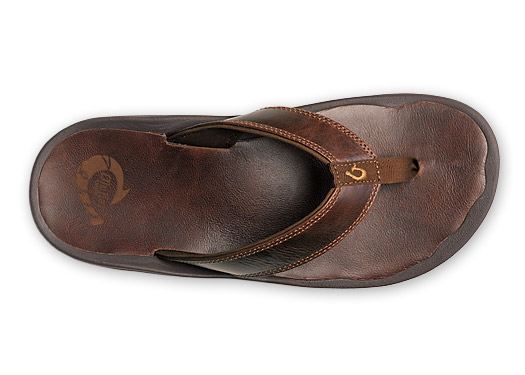 Leather Sandals for Men, All Leather Flip Flops,