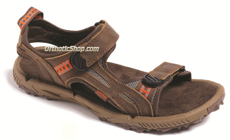 ... Viper Sting - arch support sandal - brown - Men - Orthotic Shop