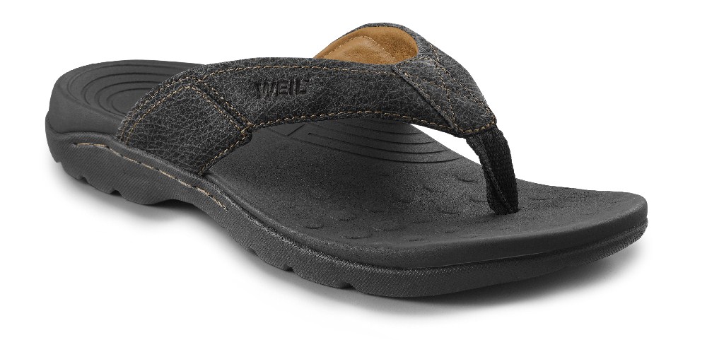 ... Men's Orthopedic Footwear Sandals Weil Compass - Men's Support Flip