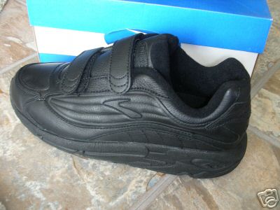 Velcro Shoes   on Brooks   Addiction Walker 2 Men S  Black   Velcro    Orthotic Shop