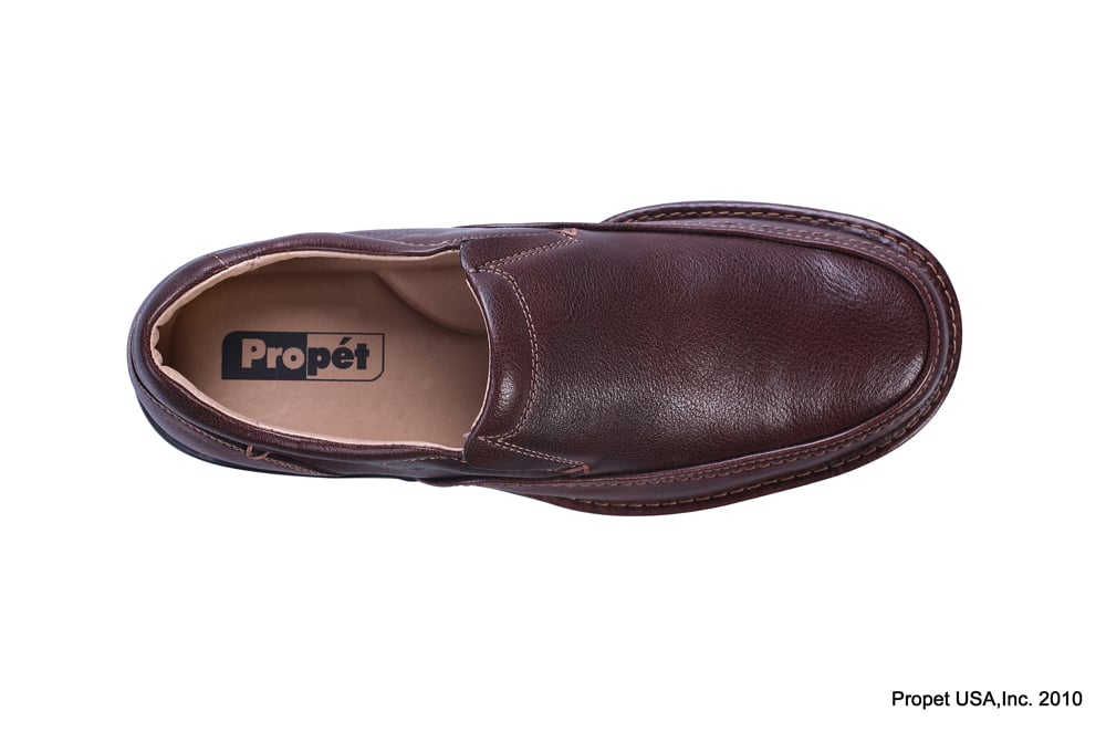 ... M4211BR - propet,sonoma, men's, casual shoes, brown - 94.95 or less