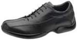 Aetrex Gramercy G680 - Black Lace Up w/ Perforation (Mens) 