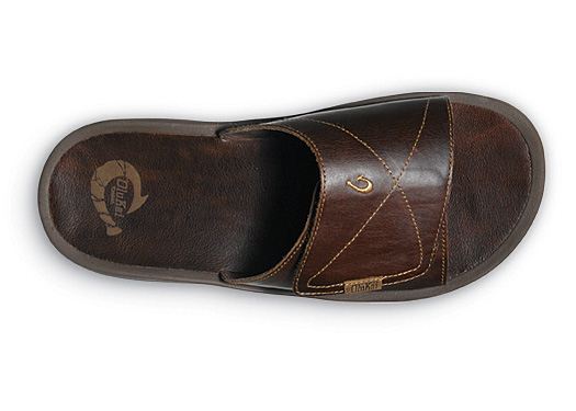 ... Men's Orthopedic Footwear Sandals Olukai 'Ohana Leather Men's Slides