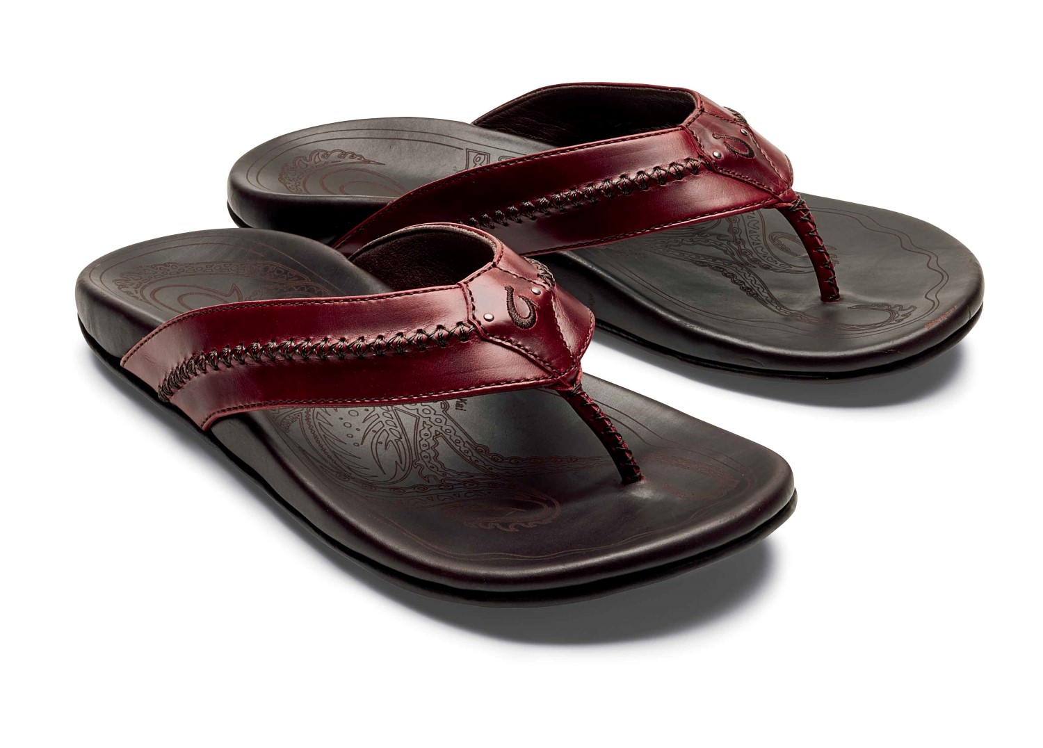 OluKai Mea Ola Men's Flip Flop Sandals 
