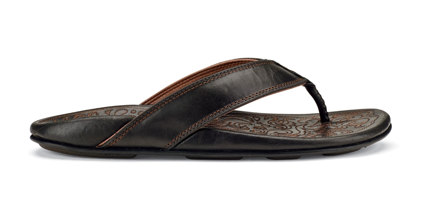 Mens Leather Comfort Sandal OLUKAI Waimea