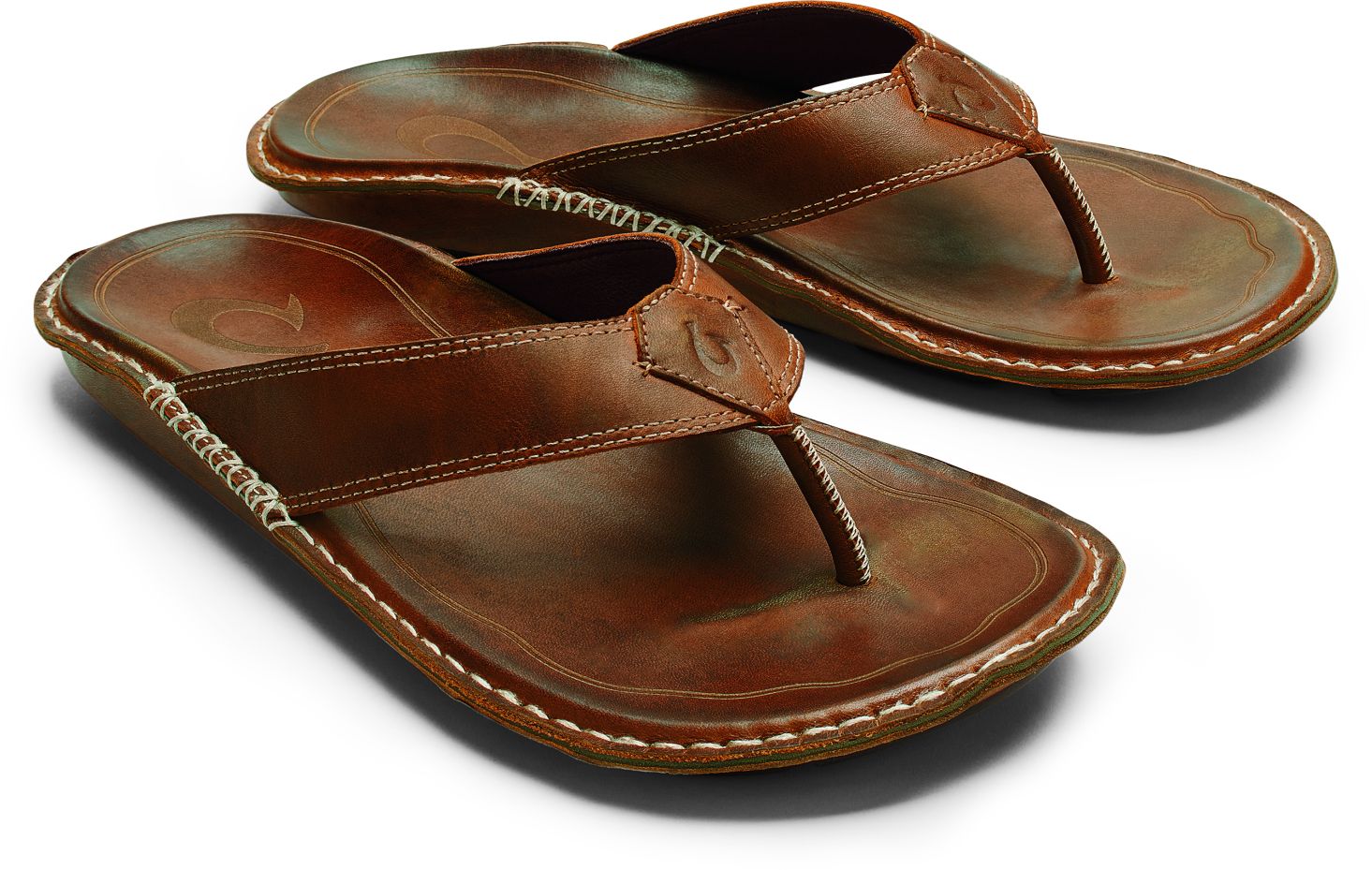 olukai leather sandals