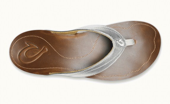 OluKai Kumu Leather Flip Flop Sandals for Women | Orthotic Shop
