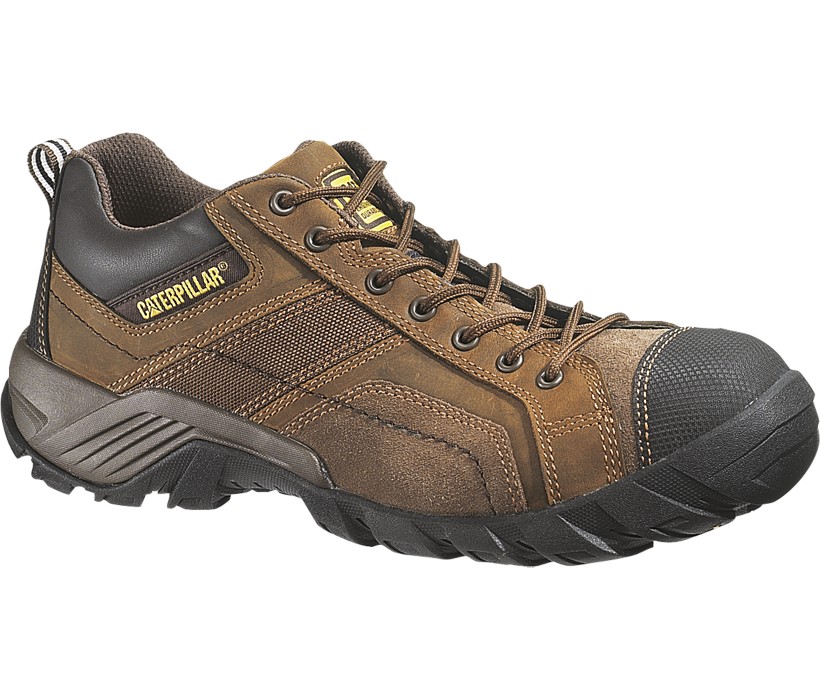 caterpillar slip on safety shoes