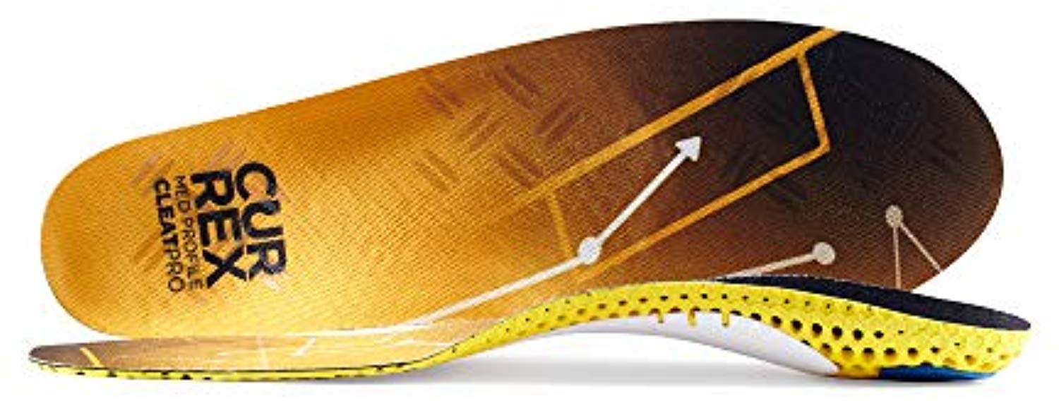 Tu nueva dimensión en el fútbol Plantilla de rendimiento dinámico para calzado de fútbol o de tacos. currex CleatPro plantilla 