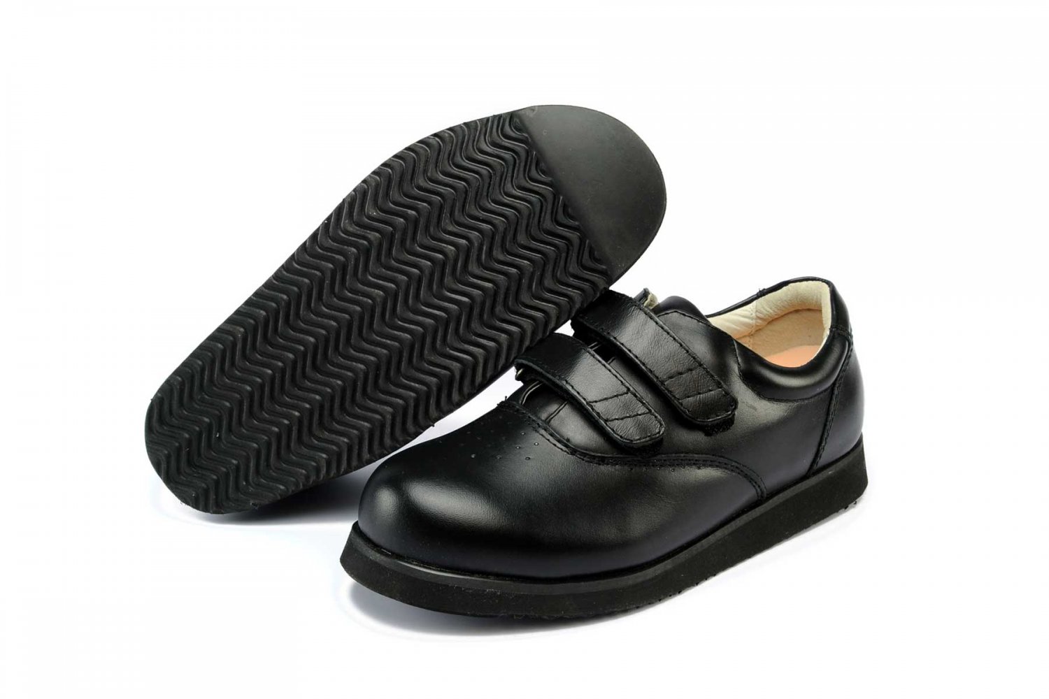 Emey Womens 9301-C Orthotic Shoes,Black,11 5E Mt 
