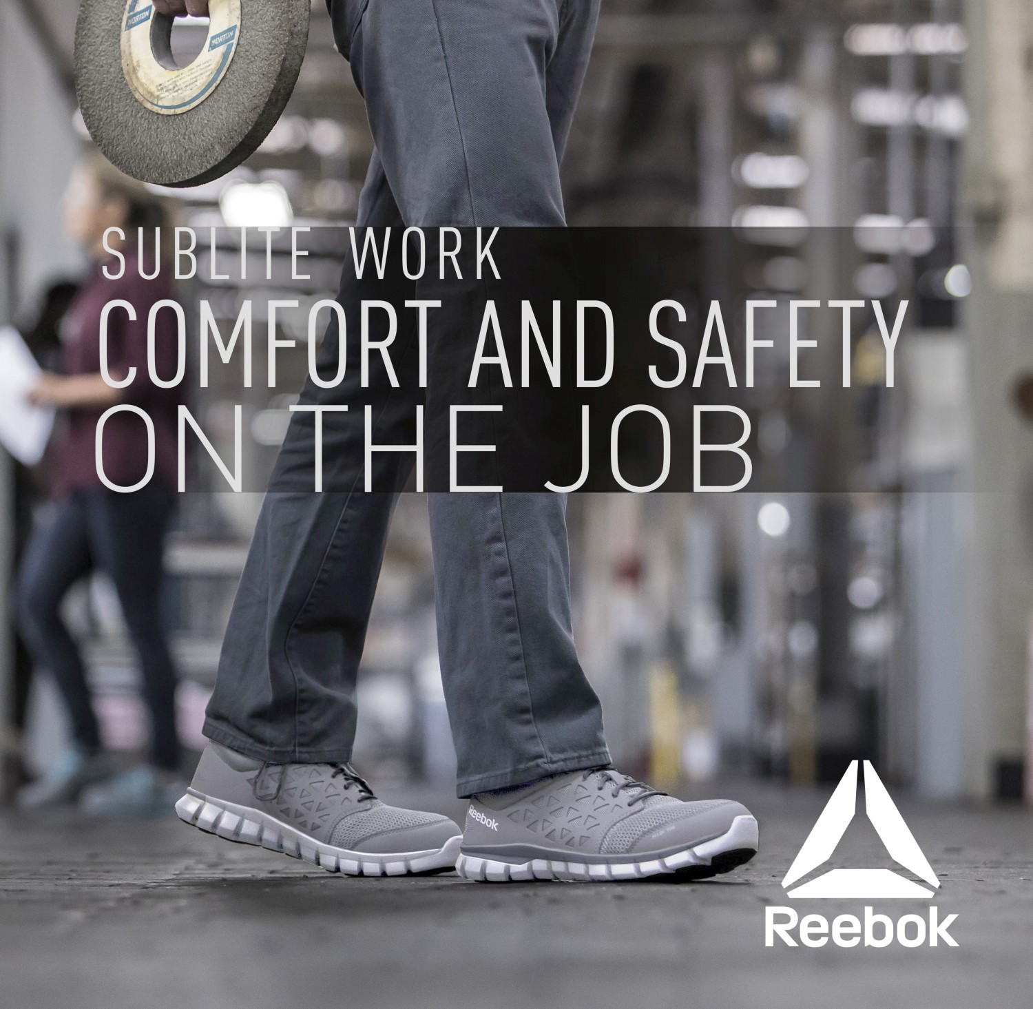 Reebok Work Men's Sublite Cushion Alloy Toe Comfort Athletic Work Shoe -  Free Shipping & Returns