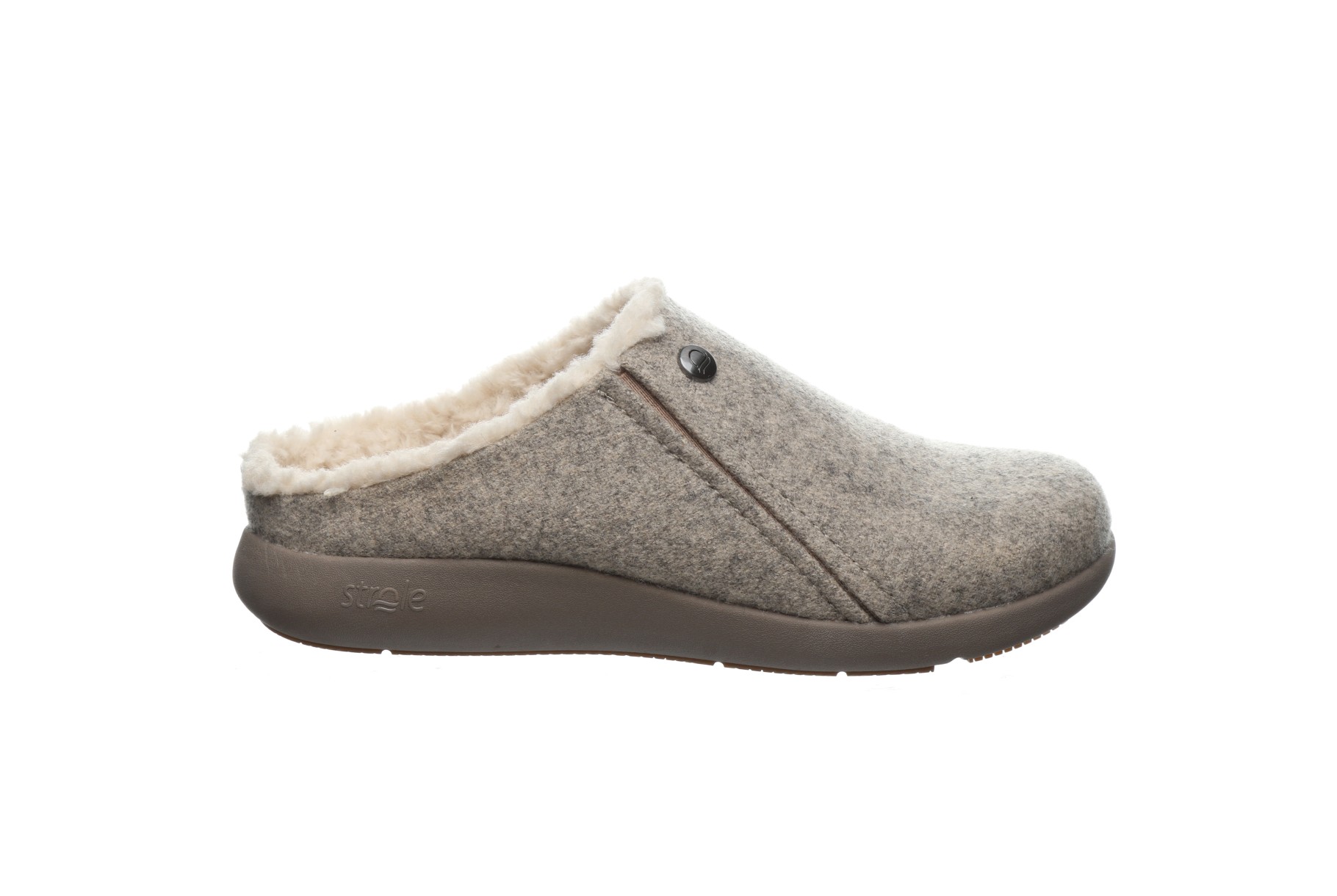 Strole Snug Women's Supportive Wool Clog with Orthotic Arch Support ...