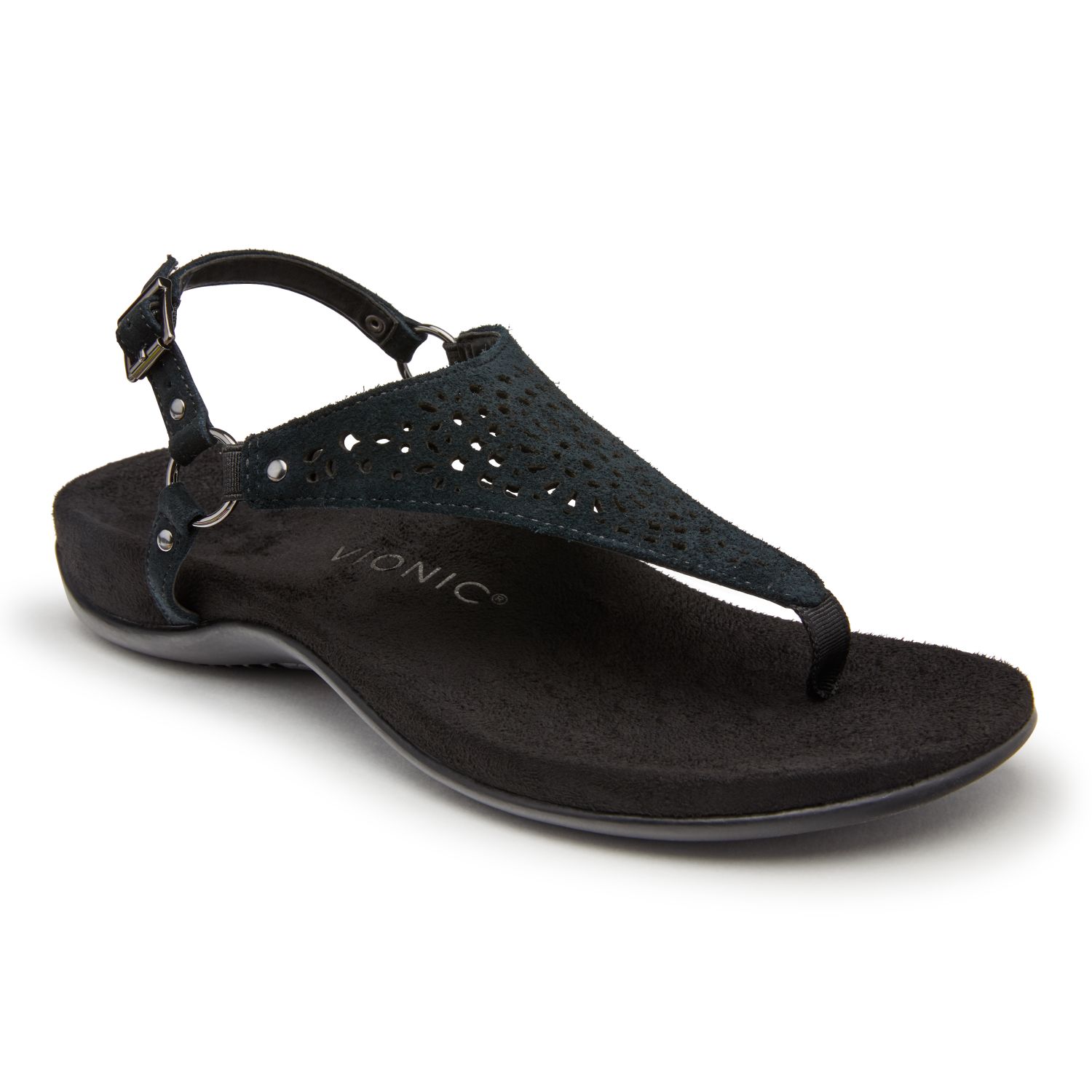 vionic kirra sandal black
