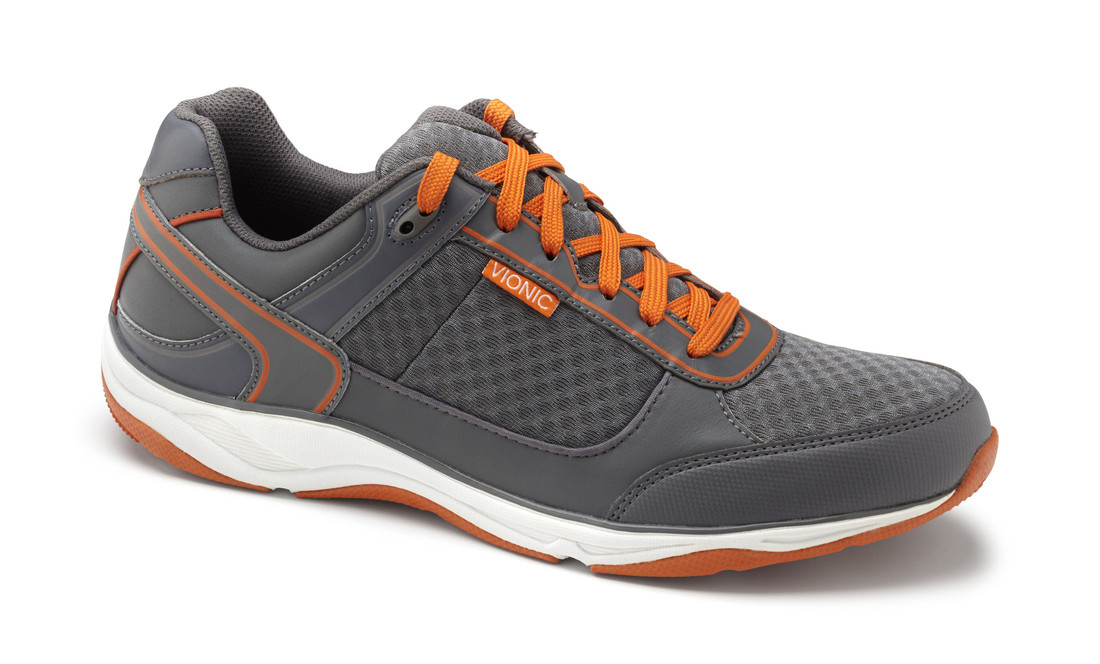vionic with orthaheel technology men's walking shoes