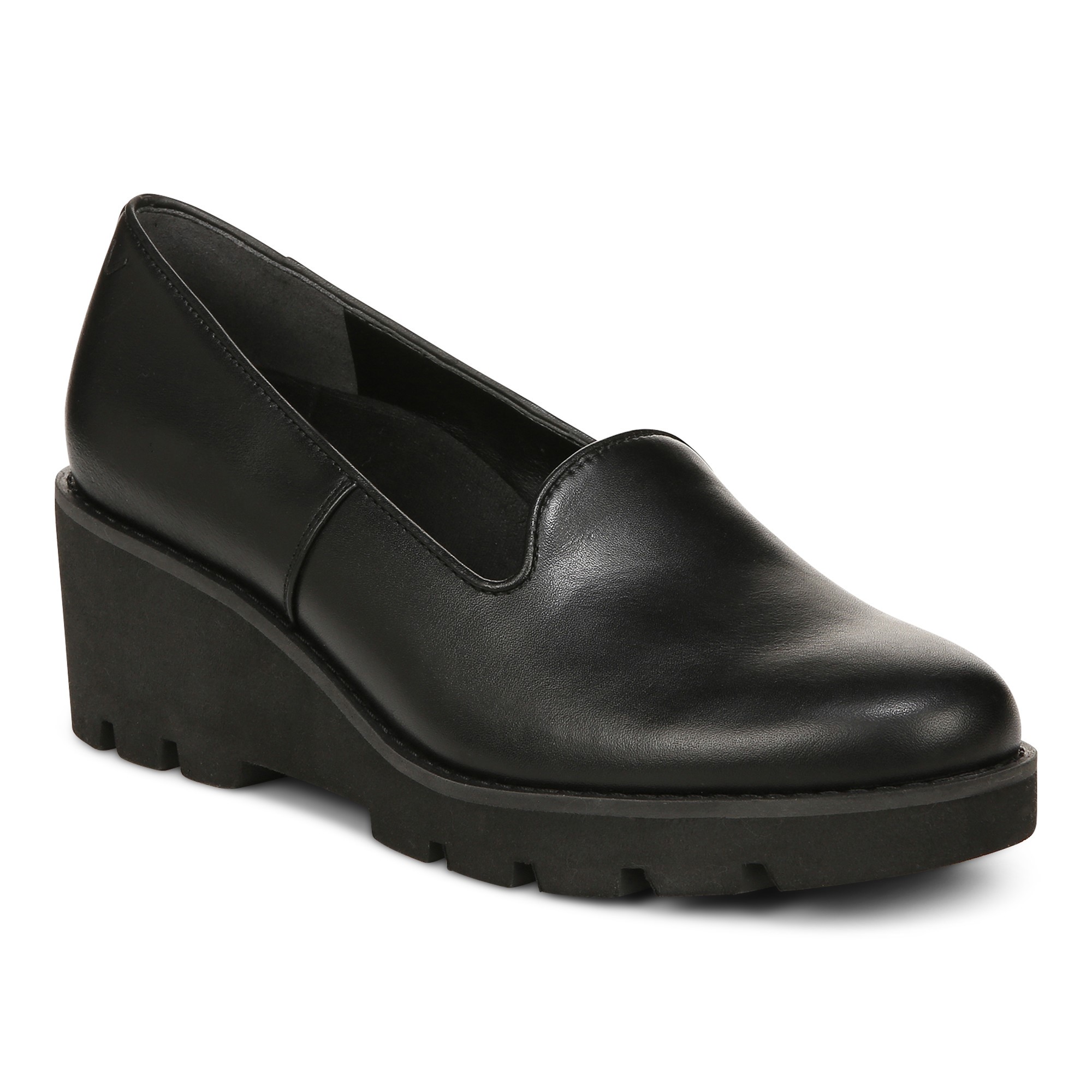 Vionic Willa Wedge Women's Slip-On Loafer Moc Wedge Shoes