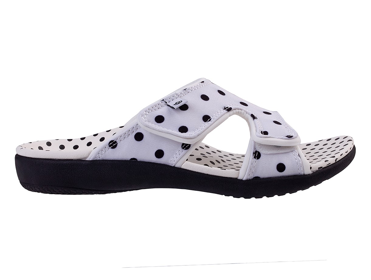 Spenco Kholo Polka Dot Women's Orthotic Slide Sandal - Free Shipping