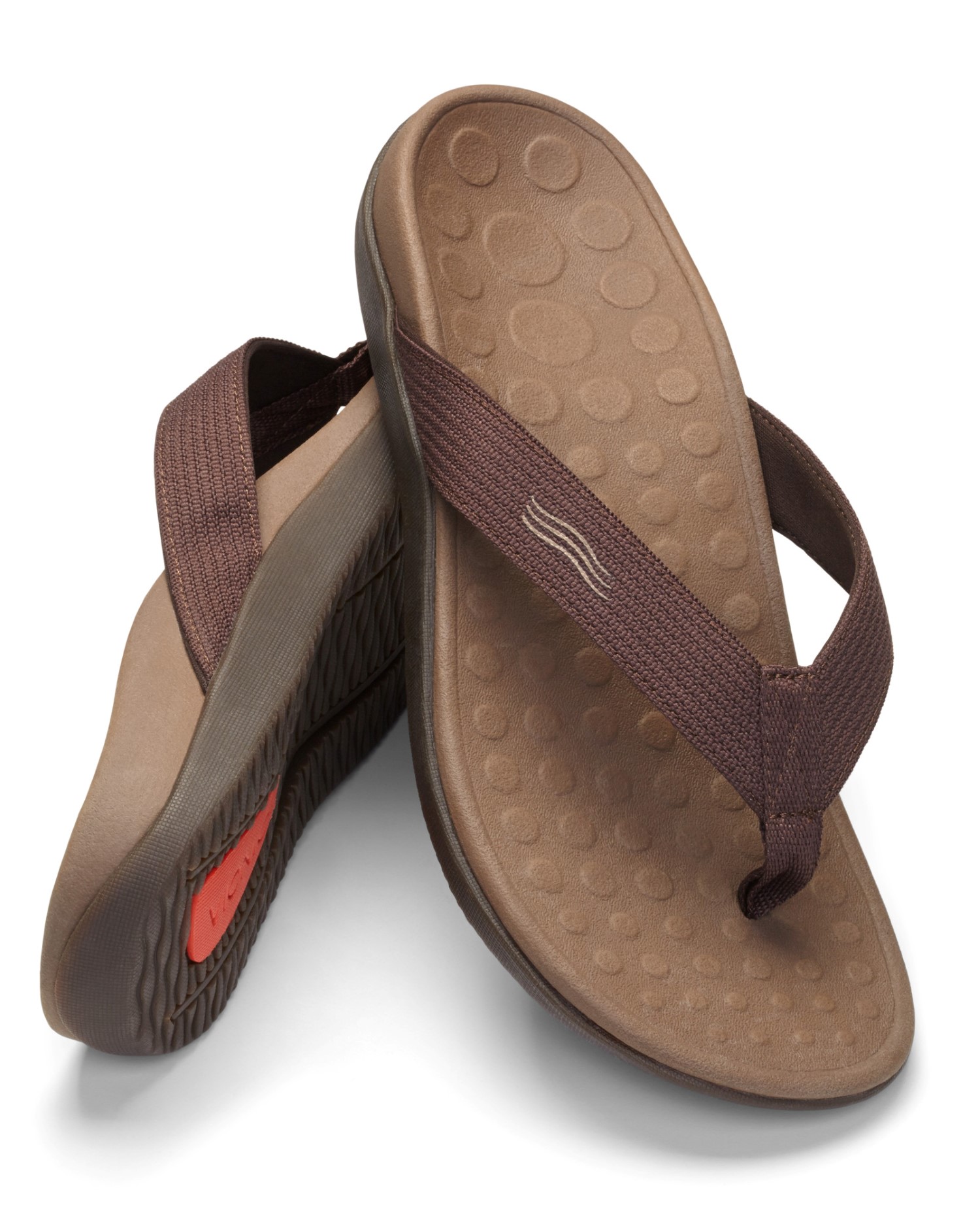 Vionic Wave Orthaheel Khaki Thong Sandal Men/ Women 100% Authentic New Authentic 