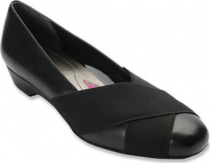 Ros Hommerson Women's Caruso Comfort Shoes BLACK STRETCH 508 