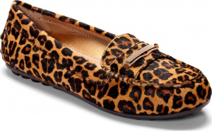 vionic ashby loafer leopard