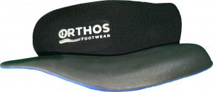 ORTHOS Footwear Orthotic Insoles 3/4 Length for Tight-Fitting Shoes - USA Made