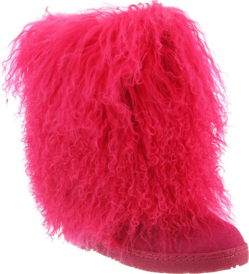 9 Bearpaw Boetis Women's Furry Boots 1294w Electric/pink 
