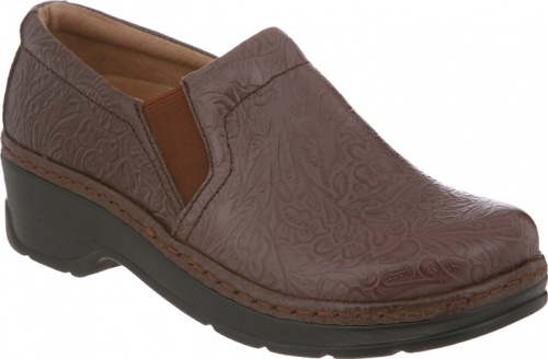 Klogs Naples Women's Clog Shoes Geo Paisley Patent Leather 6 M 
