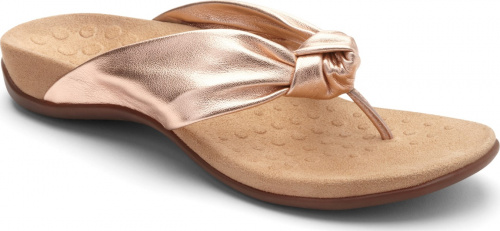 vionic sandals rose gold