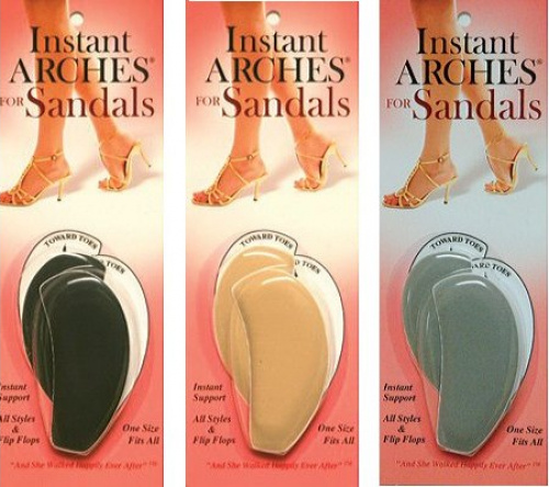 Rosenberg's Instant Arches For Sandals 3-pair-tan Dr 