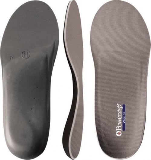 Powerstep Wide-Fit Orthotic Insoles for 