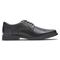Rockport Taylor Waterproof Plain Toe Men's Oxford Dress Shoe - Black - Side