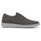Rockport Zaden 5-eye Ubal Men's Comfort Sneaker - Grey Nubuck/canvas - Side