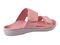 Spenco Kholo Nuevo Women's Slide Sandal - Coral - Bottom