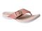 Spenco Sierra Leather Thong Arch Supportive Sandal - Pale Blush - Pair