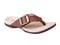 Spenco Sierra Leather Thong Arch Supportive Sandal - Saddle - Pair