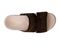 Spenco Twilight Ellie Women's Leather Slide Sandal - French Roast - Swatch