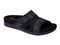 Spenco Twilight Ellie Women's Leather Slide Sandal - Black - Pair
