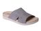 Spenco Twilight Ellie Women's Leather Slide Sandal - Wild Dove - Pair