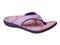 Spenco Yumi Ocean Women's Orthotic Thong Sandal - Purple Seahorses - Pair