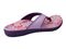 Spenco Yumi Ocean Women's Orthotic Thong Sandal - Purple Seahorses - Bottom