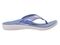Spenco Yumi Monet Women's Orthotic Thong Sandal - Celestial Blue - Profile