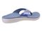 Spenco Yumi Monet Women's Orthotic Thong Sandal - Celestial Blue - Bottom