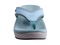 Spenco Weekend Wedge Toe-post Orthotic Sandal - Mineral Blue - Top