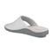 Gravity Defyer Etztal Women's Linen Comfort Sandal - Silver - Back Angle View