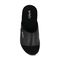Gravity Defyer Yortal Women's Comfort Slide Sandal - Black - Top View