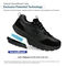 Gravity Defyer Shaxon Men's GDEFY  Athletic Shoes - Black - Lifestyle Patent Info Diagram