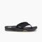 Reef Fanning Men's Sandals - Black/silver - Angle