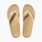 Reef Cushion Court Women's Sandals - Tan/champagne - Top