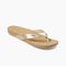 Reef Cushion Court Women's Sandals - Tan/champagne - Side