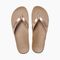 Reef Cushion Court Women's Sandals - Rose Gold - Top